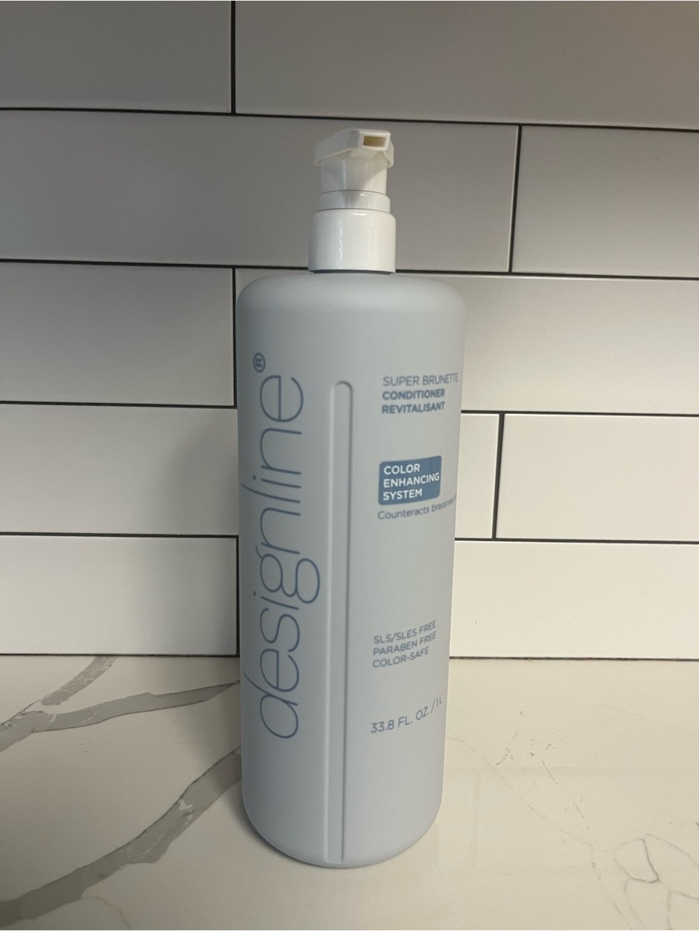 New Regis Designline Super Brunette Color Enhancing System Conditioner 1‎ Liter